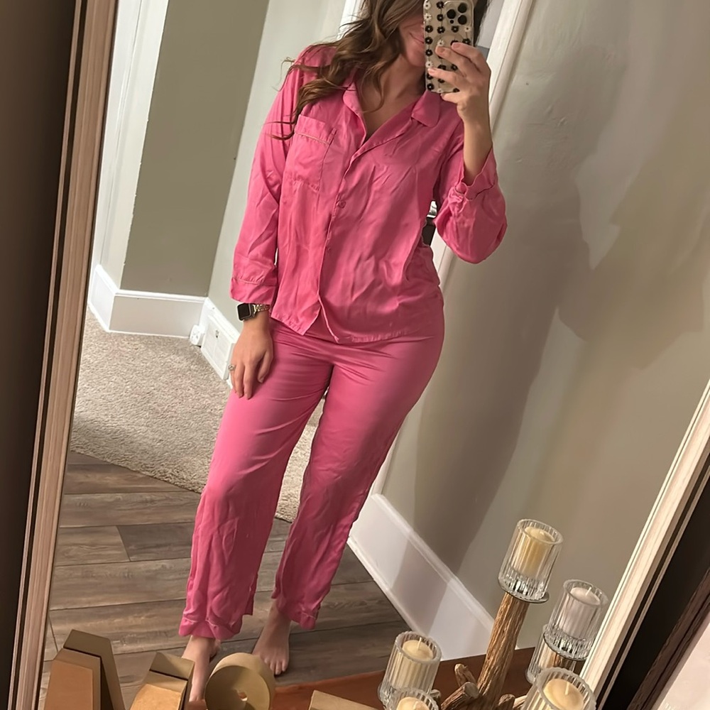 Eberjey Inez 100% Silk pajama set